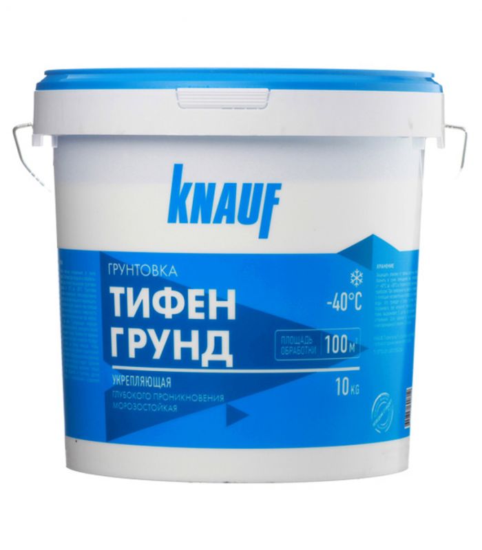 Грунтовка глубокого проникновения Кнауф Тифенгрунд (KNAUF Tiefengrund) 10 л