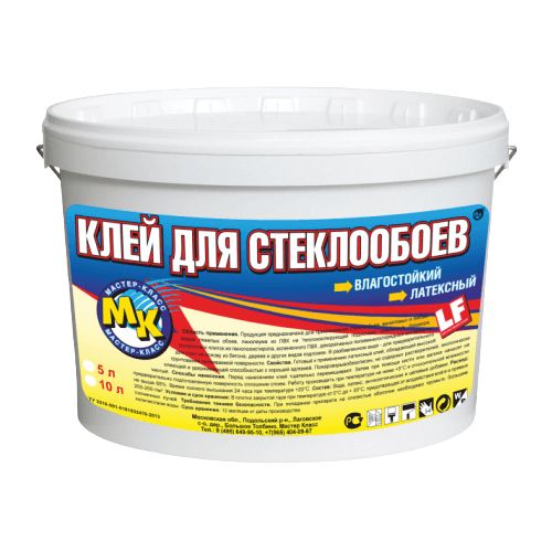Клей для стеклообоев Мастер-Класс 5 л