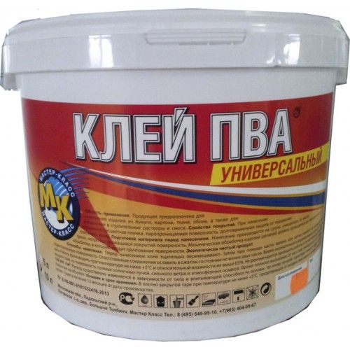 Клей ПВА Универсальный Мастер-Класс 10 л