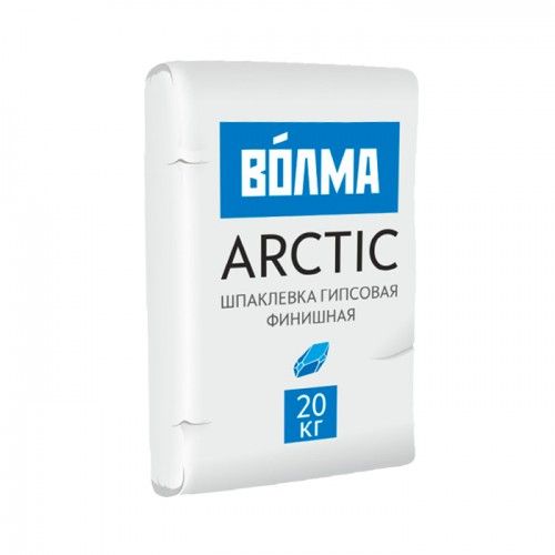 Шпаклевка гипсовая финишная Волма Arctic 20 кг