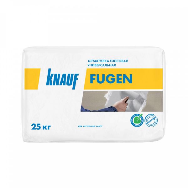 Шпаклевка гипсовая универсальная Knauf Fugen (Кнауф Фуген) 25 кг