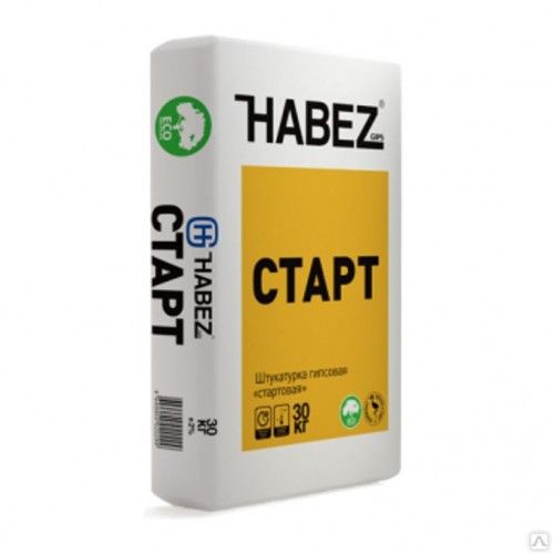Штукатурка гипсовая Habez (Хабез) Старт 30 кг