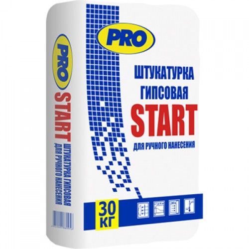 Штукатурка гипсовая START Pro 30 кг