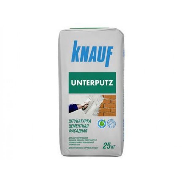 Штукатурка цементная Knauf Unterputs (Кнауф Унтерпутц) 25 кг